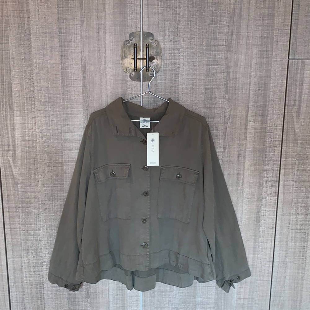 Laurie Felt Utility Shirt Jacket